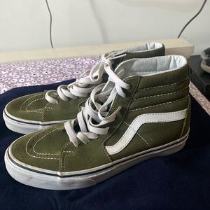 Green high top vans